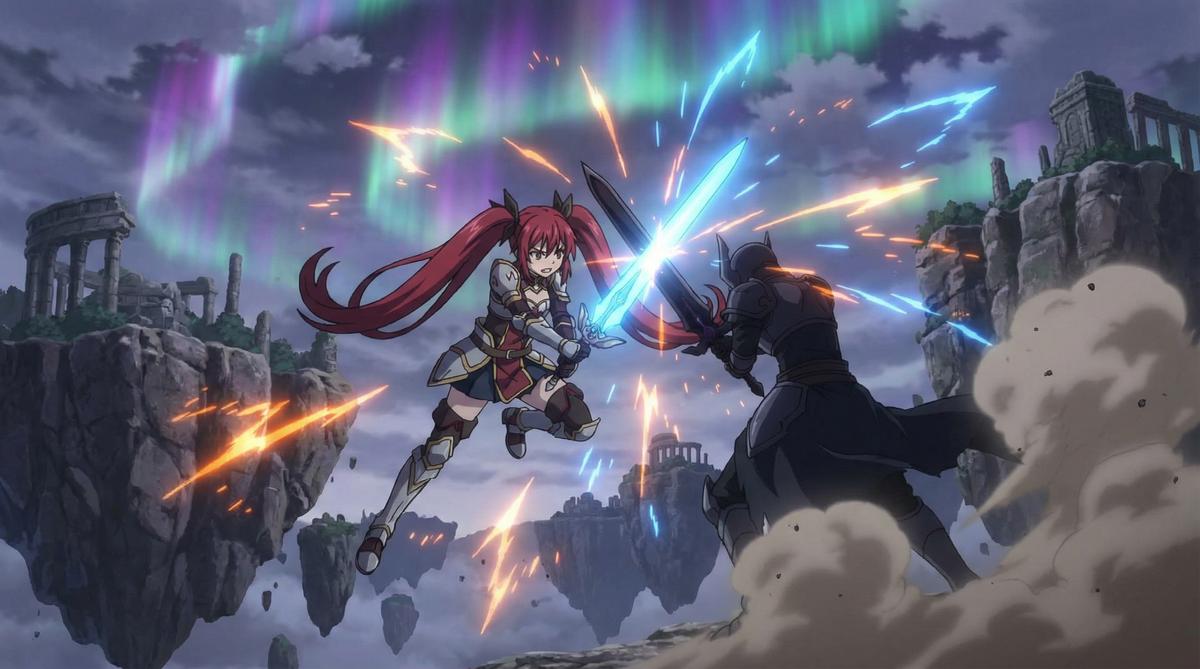 黑丝 - 黑丝异世界冒险动漫精彩战斗集锦